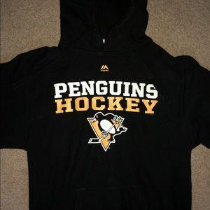 Medium NHL Majestic “Penguins Hockey” Hoodie